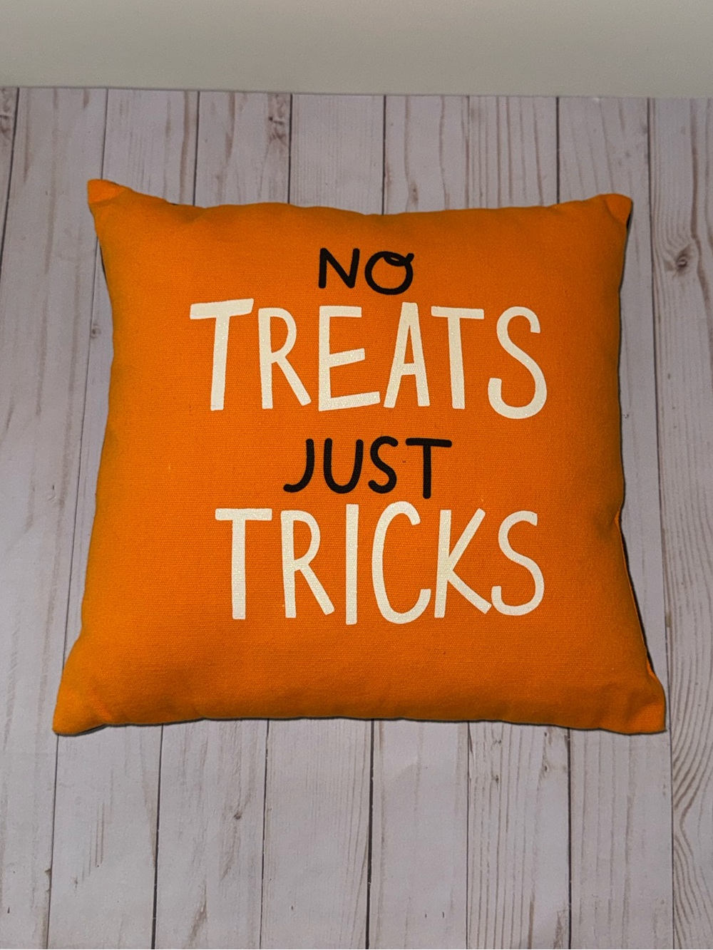 Reversible Halloween pillow